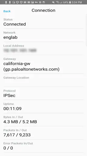 GlobalProtect screenshot 4