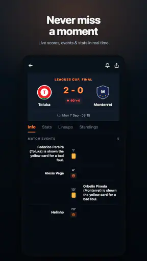 Goalside: Live Football Scores screenshot 2