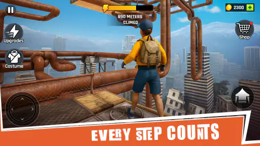 Going Up Rooftop - Parkour 3D screenshot 12