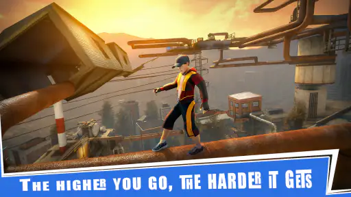 Going Up Rooftop - Parkour 3D screenshot 9