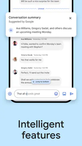 Google Chat screenshot 2
