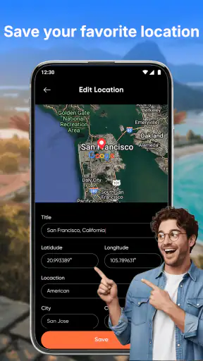 GPS Camera: Map & Timestamp screenshot 5