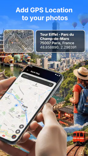 GPS Camera: Map & Timestamp screenshot 7