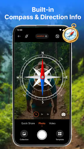 GPS Camera: Map & Timestamp screenshot 8