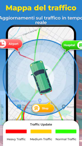 GPS Mappa Vista Satellitare screenshot 11