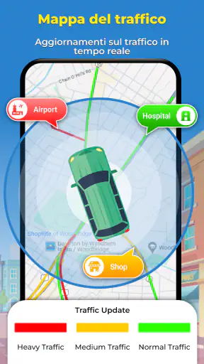 GPS Mappa Vista Satellitare screenshot 3