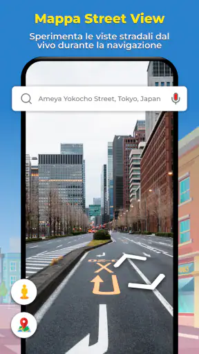 GPS Mappa Vista Satellitare screenshot 4