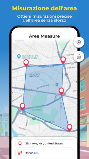 GPS Mappa Vista Satellitare screenshot 7