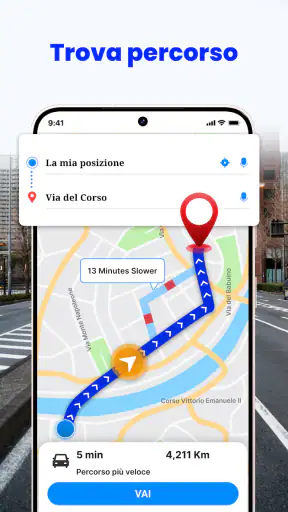 GPS, mappe, navigazione vocale screenshot 3