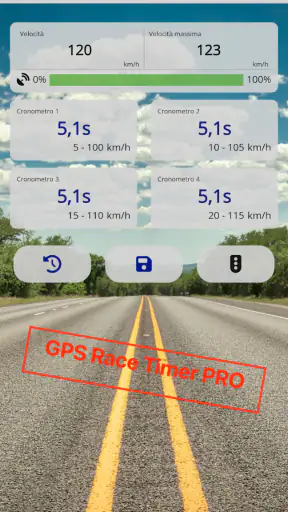 GPS Race Timer screenshot 2