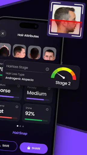 HairSnap Hair & Style Analysis screenshot 8