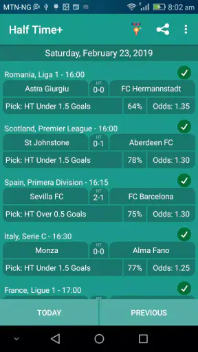 Half Time Plus screenshot
