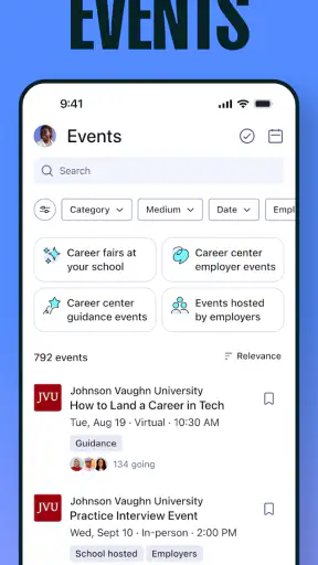 Handshake Jobs & New Careers screenshot 4
