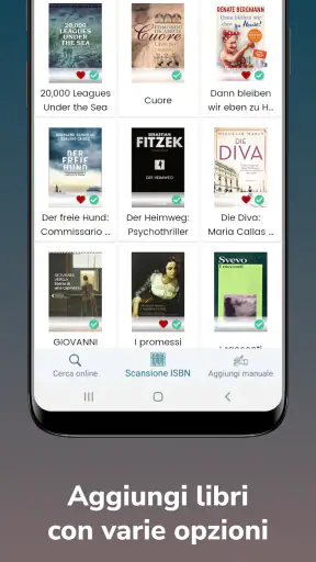 Handy Library: organizza libri screenshot 2