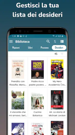 Handy Library: organizza libri screenshot 6