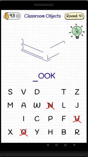 Hangman Kids - Word game screenshot 12