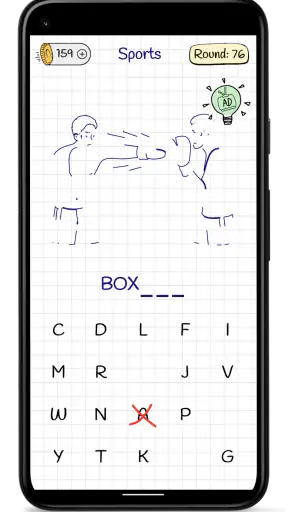 Hangman Kids - Word game screenshot 3
