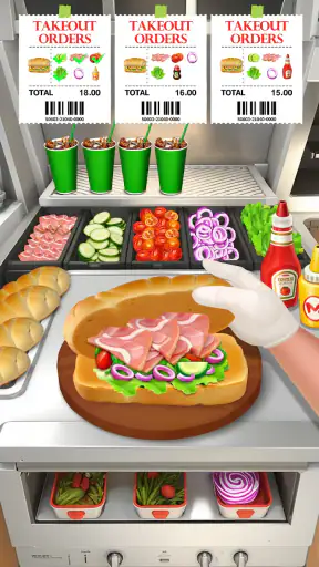 Happy Diner Story: Cooking screenshot 12