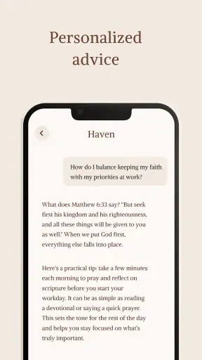 Haven - Bible Chat screenshot 3