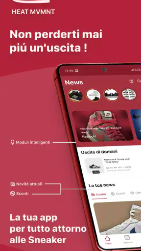 HEAT MVMNT - Sneaker App screenshot 1