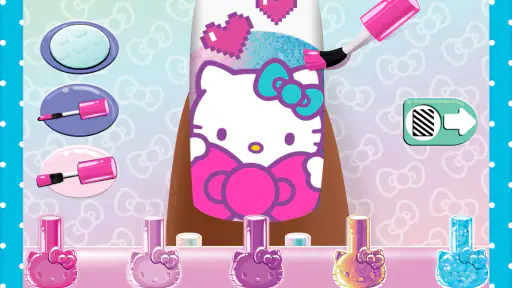Hello Kitty salone per unghie screenshot 10