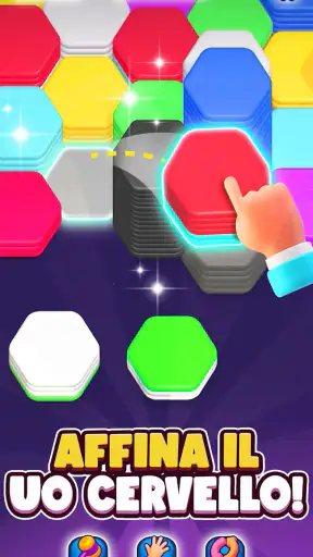 Hexa Sort screenshot 1