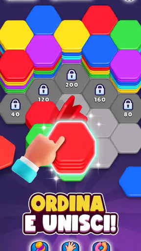 Hexa Sort screenshot 3