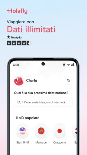 Holafly eSIM: Dati illimitati screenshot 1