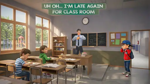 Home escape: Schoolboy stealth screenshot 12