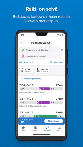 HSL - liput ja reittiopas screenshot 4