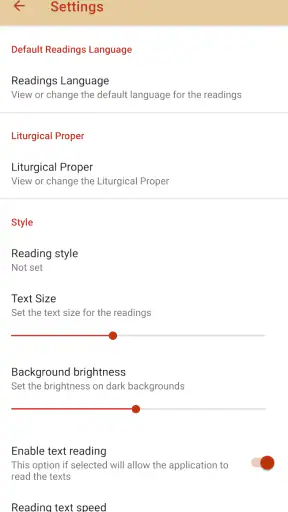 iBreviary screenshot 3