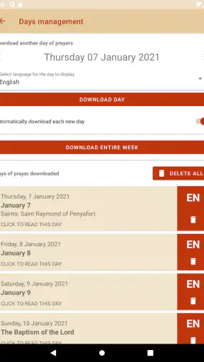 iBreviary screenshot 8