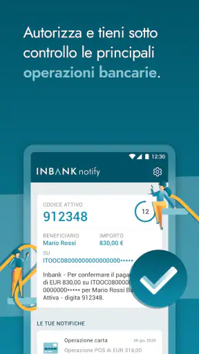 Inbank notify screenshot 2