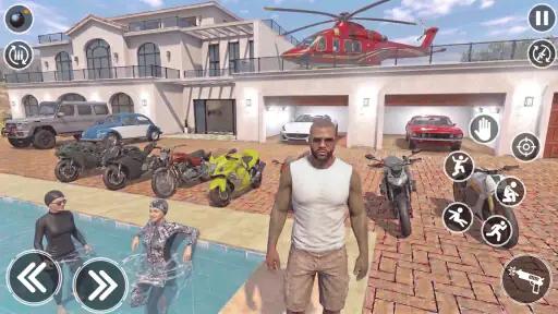 Indian City Gangster Bike Game screenshot 11
