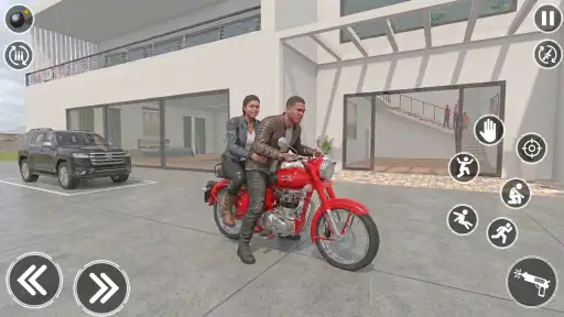 Indian City Gangster Bike Game screenshot 12