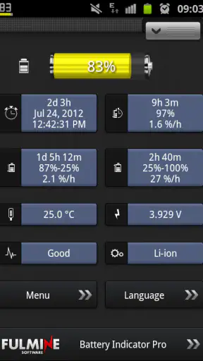 Indicatore di Batteria Pro screenshot