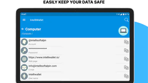 IntelliWallet Password Manager screenshot 10