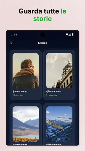 InView, Vedi profilo screenshot 10