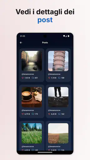 InView, Vedi profilo screenshot 5