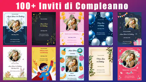 Invito di compleanno screenshot 2