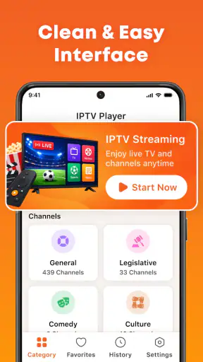 IPTV Player - Smart TV & Live screenshot 7