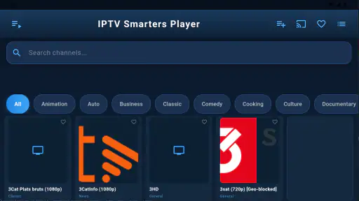 IPTV Smarters Player screenshot 4