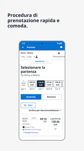 ITA Airways screenshot 7
