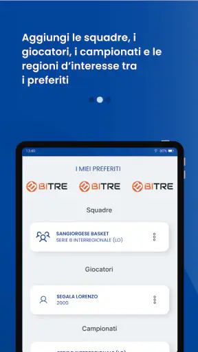Italia Canestro screenshot