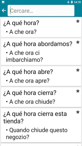 Italiano - Spagnolo screenshot 4