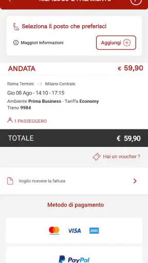 Italo Treno screenshot 4