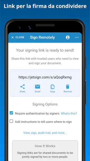 JetSign: Compila e firma PDF screenshot 6