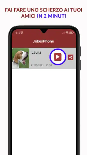 JokesPhone Scherzi Telefonici screenshot 2