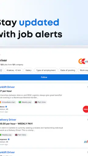 Jooble – Offerte di lavoro screenshot 12