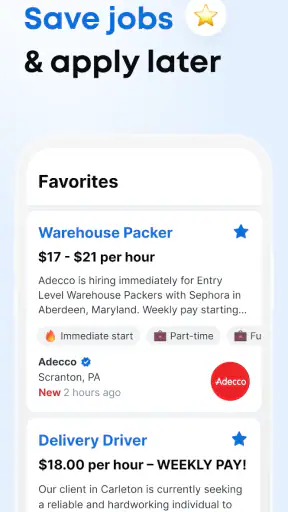 Jooble – Offerte di lavoro screenshot 3
